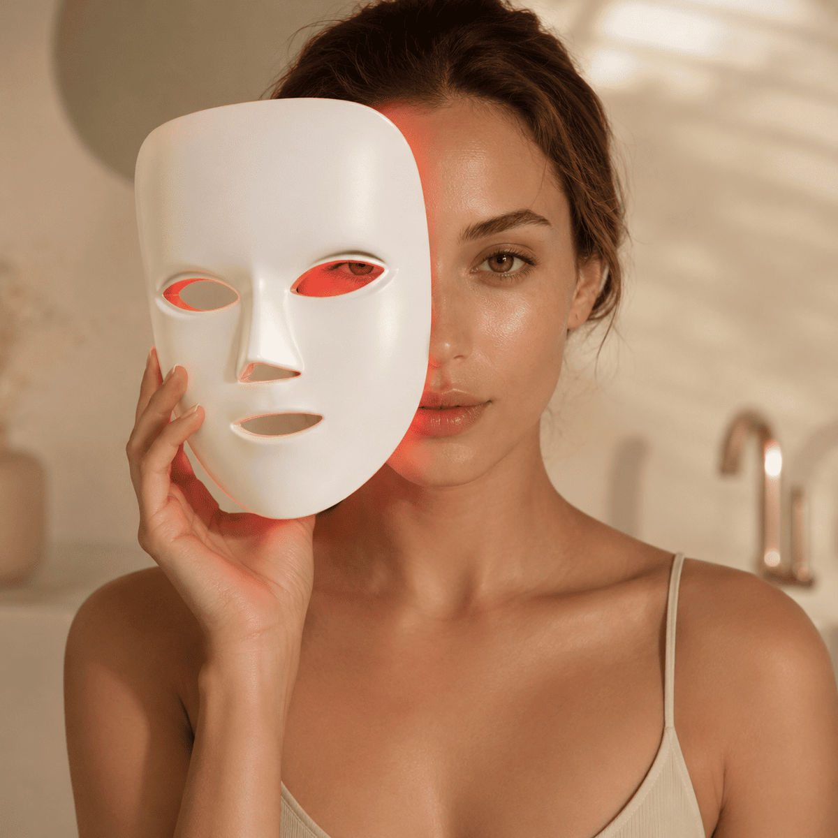 Masque de Luminothérapie Anti-Rides & Peau Lisse et Nette
