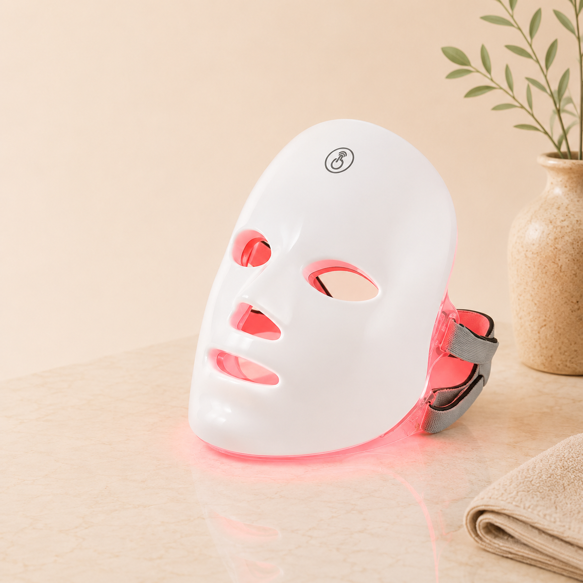 Masque de Luminothérapie  Anti-Rides & Peau Lisse et Nette
