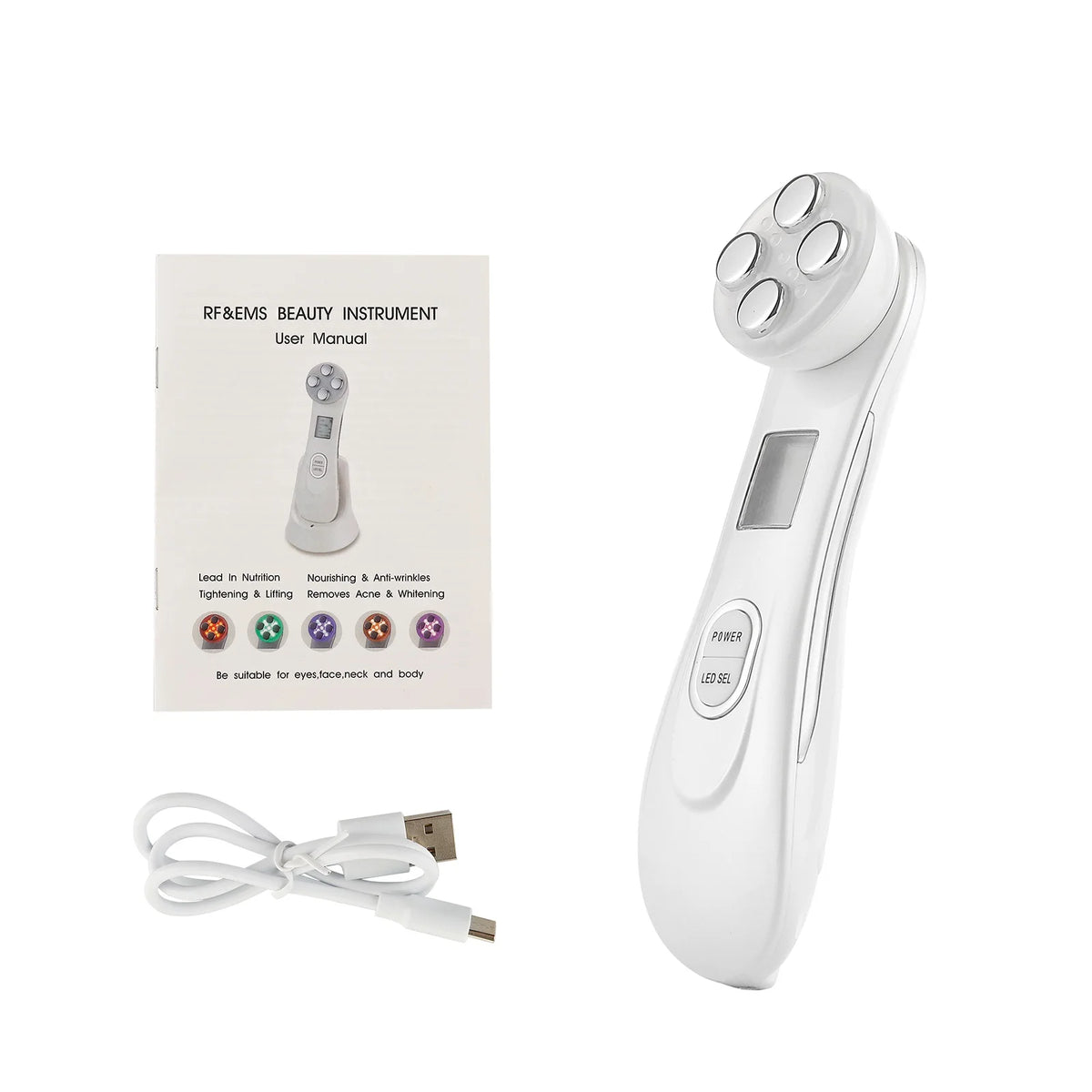 Masseur Facial EMS — Fermeté, Éclat & Anti-Rides