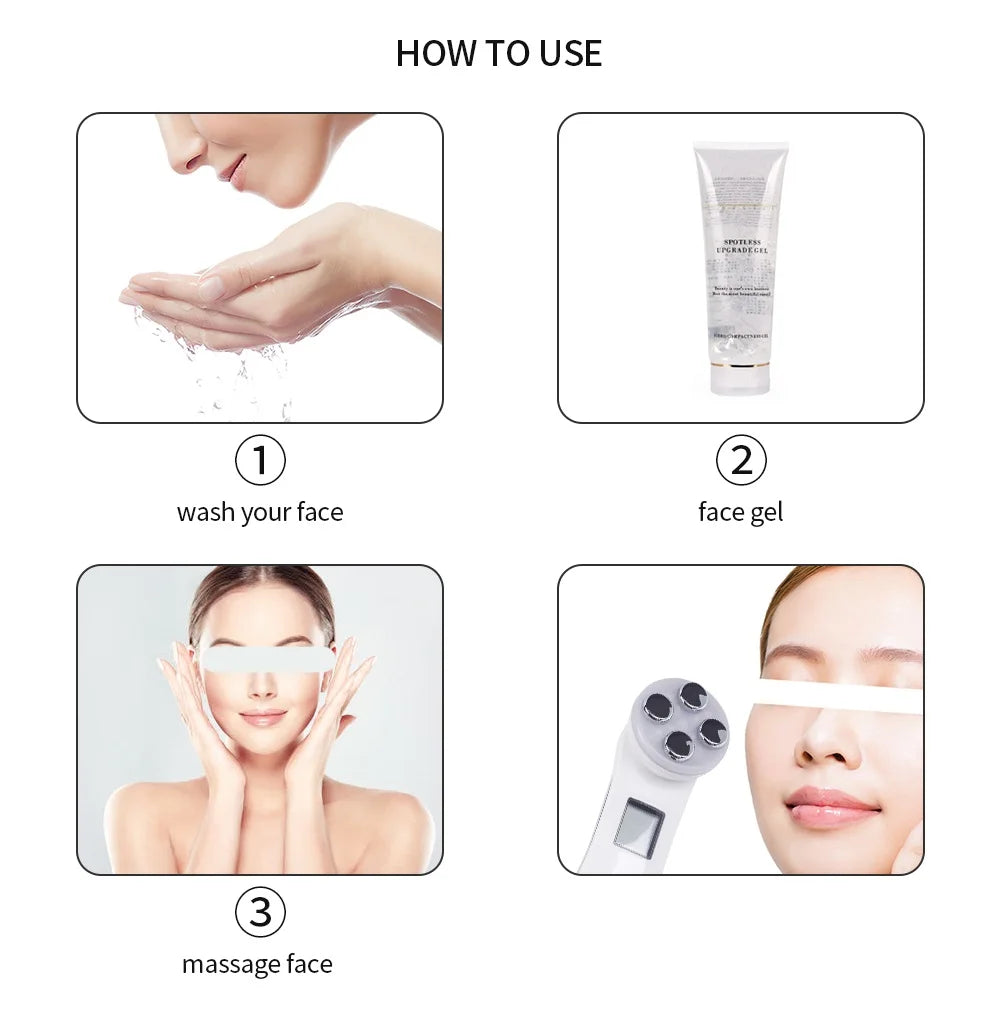 Masseur Facial EMS — Fermeté, Éclat & Anti-Rides