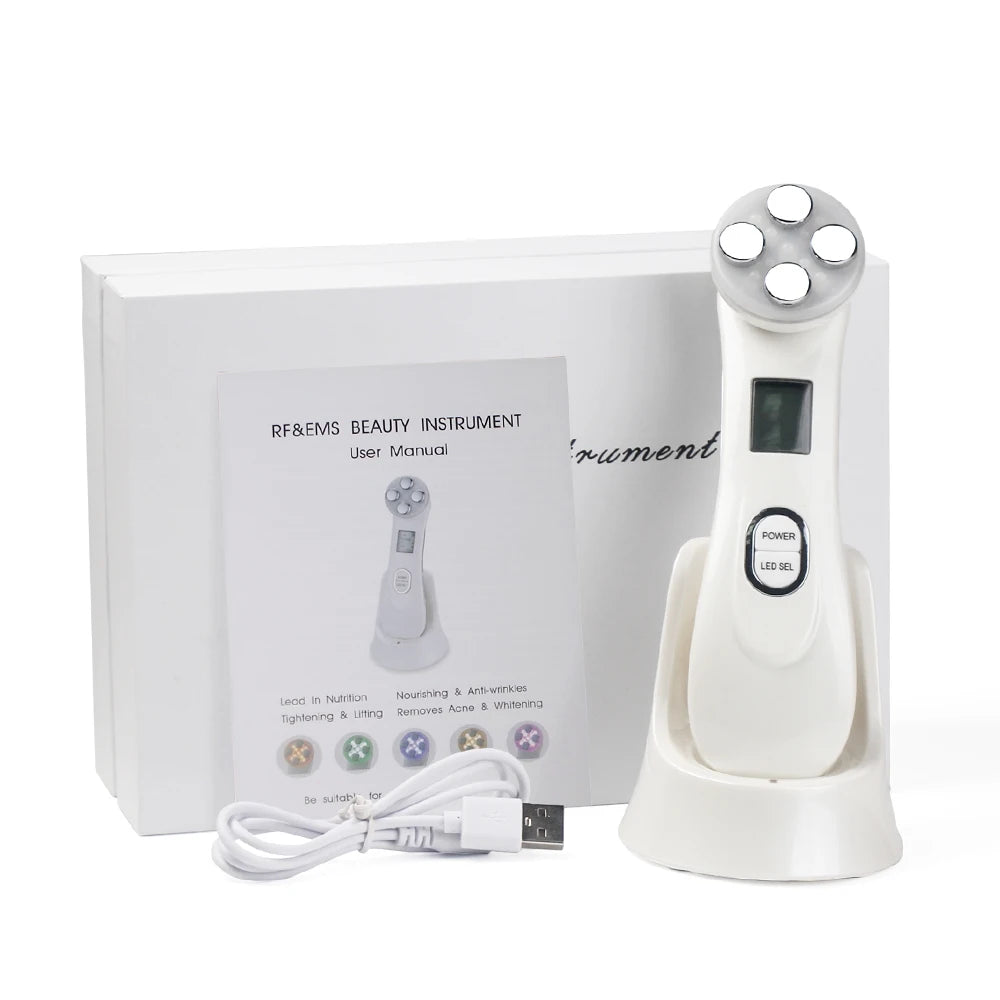 Masseur Facial EMS — Fermeté, Éclat & Anti-Rides