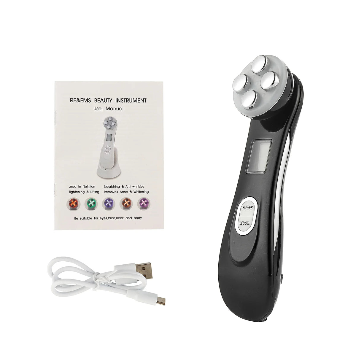 Masseur Facial EMS — Fermeté, Éclat & Anti-Rides