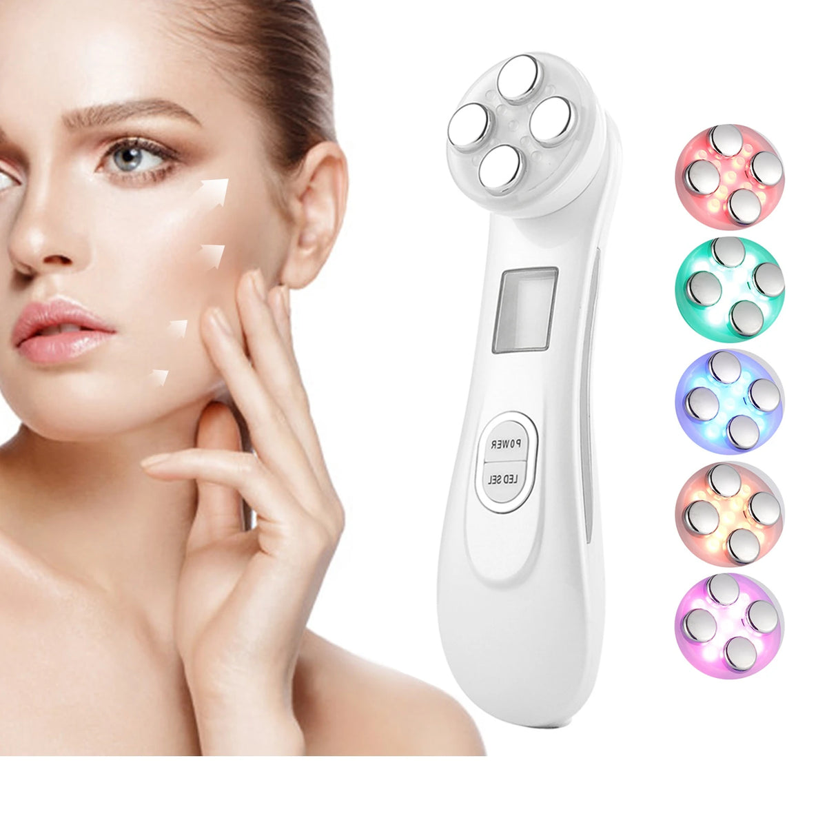 Masseur Facial EMS — Fermeté, Éclat & Anti-Rides