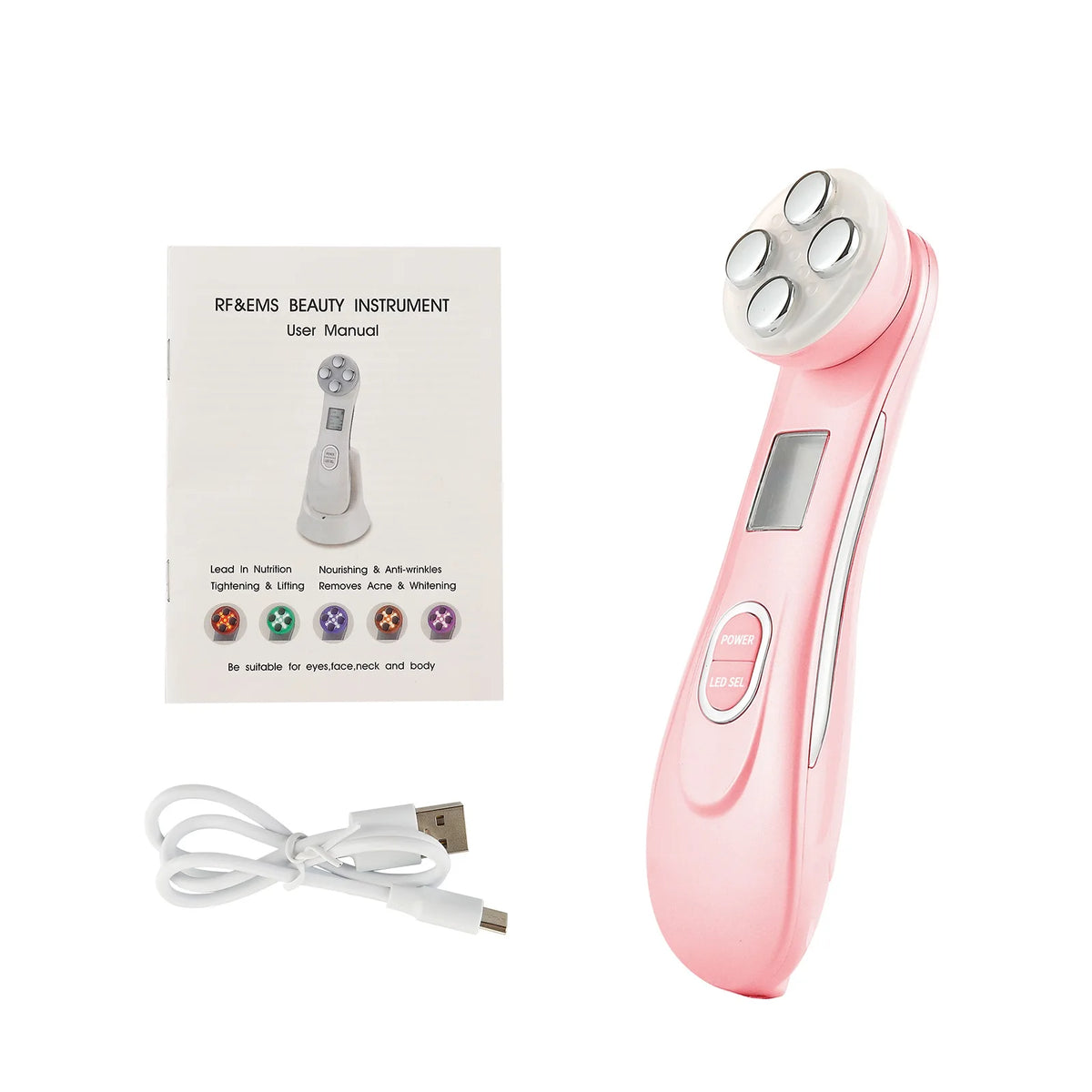 Masseur Facial EMS — Fermeté, Éclat & Anti-Rides